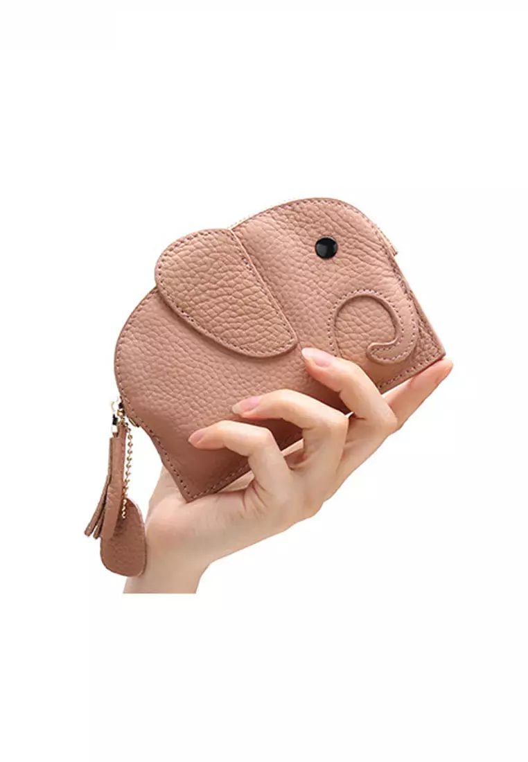 Buy ZITIQUE Full -grain leather multi -purpose small elephant pull ...