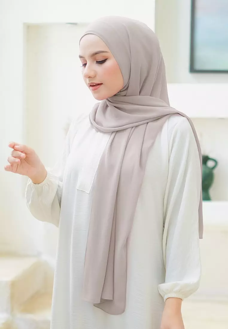 HIJAB INSTAN LATIFA - LIGHT GREY