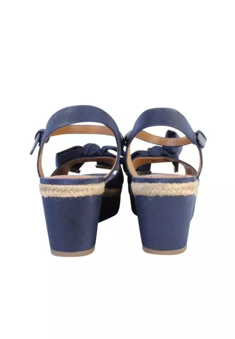 TORY BURCH Pre Loved TORY BURCH Tory Wedges In Navy