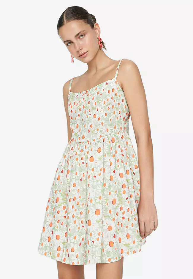 Buy Trendyol Floral Print Dress 2024 Online ZALORA Philippines