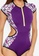 RUMPUNCH purple Tribal Dash Cut Out Swimsuit C6F0EUS4D6429FGS_3
