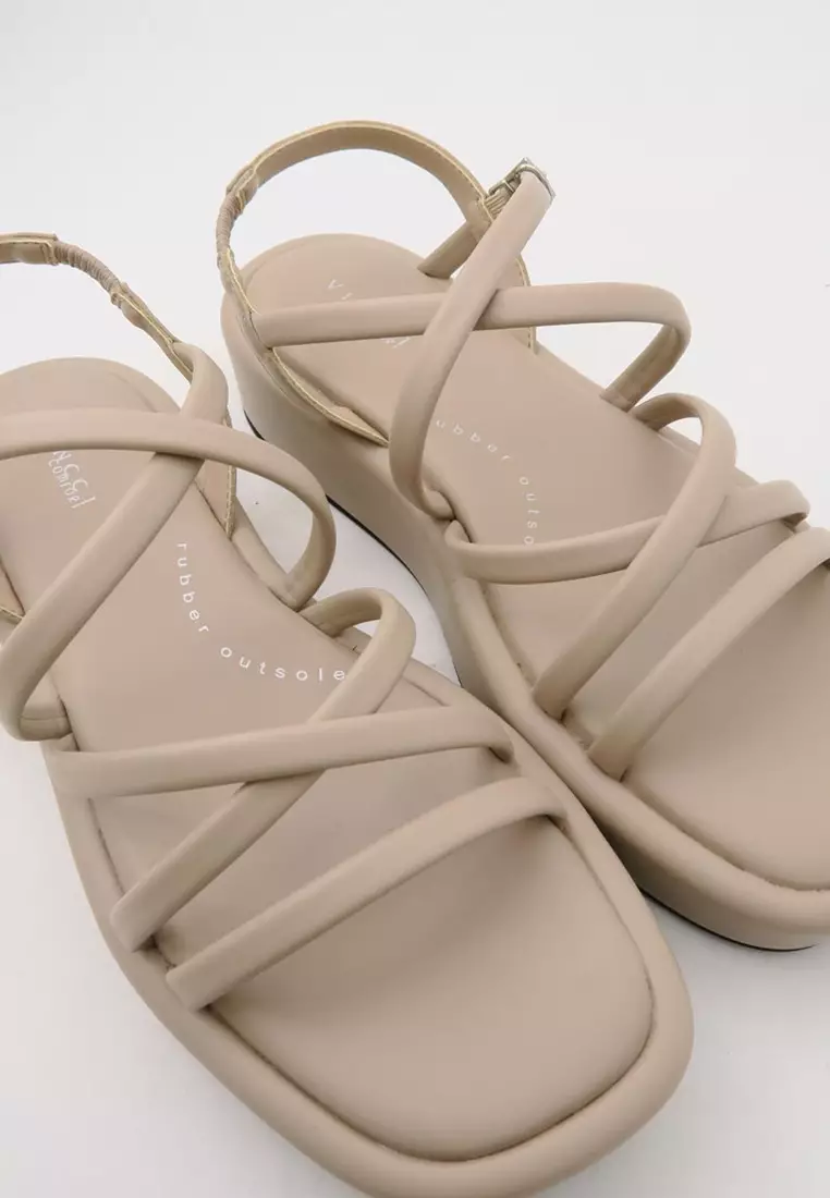 Comfort Slingback Wedge Sandals