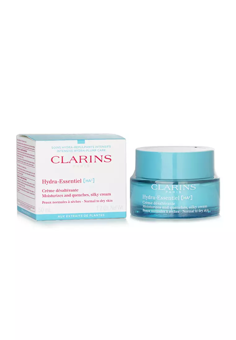 CLARINS - Hydra-Essentiel [HA²] Moisturizes & Quenches Silky Cream - Normal to Dry Skin 50ml/1.7oz