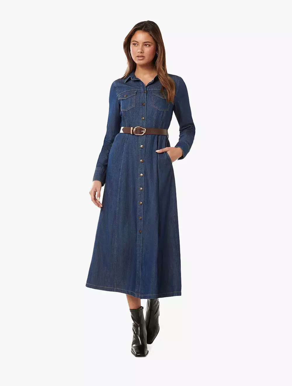 Lexi Midi Shirt Dress