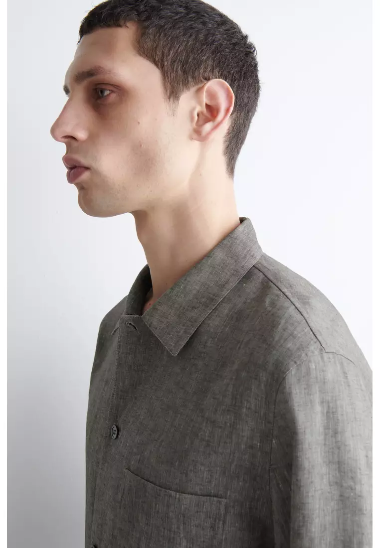 RELAXED LINEN SHIRT