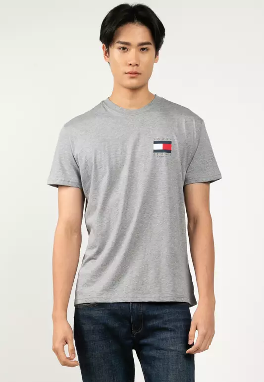 Back Flag Logo T-Shirt - Tommy Jeans