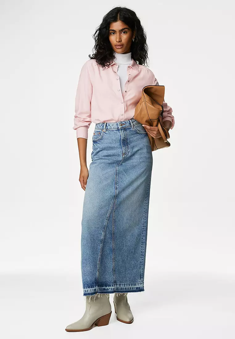 Pure Lyocell™ Collared Shirt