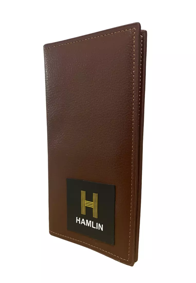 Albern Leather Wallet Model Clutch Dompet Fashion Pria Many Slot Material Kulit ORIGINAL - Brown