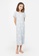 Gen Woo white and blue Star Nightdress D63B5KA5CCFDB2GS_2