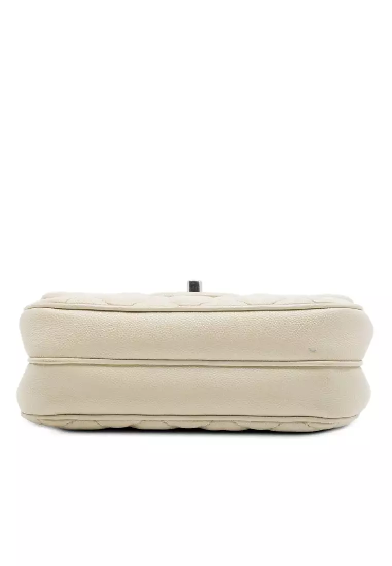 Pre-Loved Chanel Small Quilted Caviar Urban Companion Flap