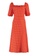 Trendyol red Plus Size Polka Dot Dress 5C25CAABEC00D4GS_5
