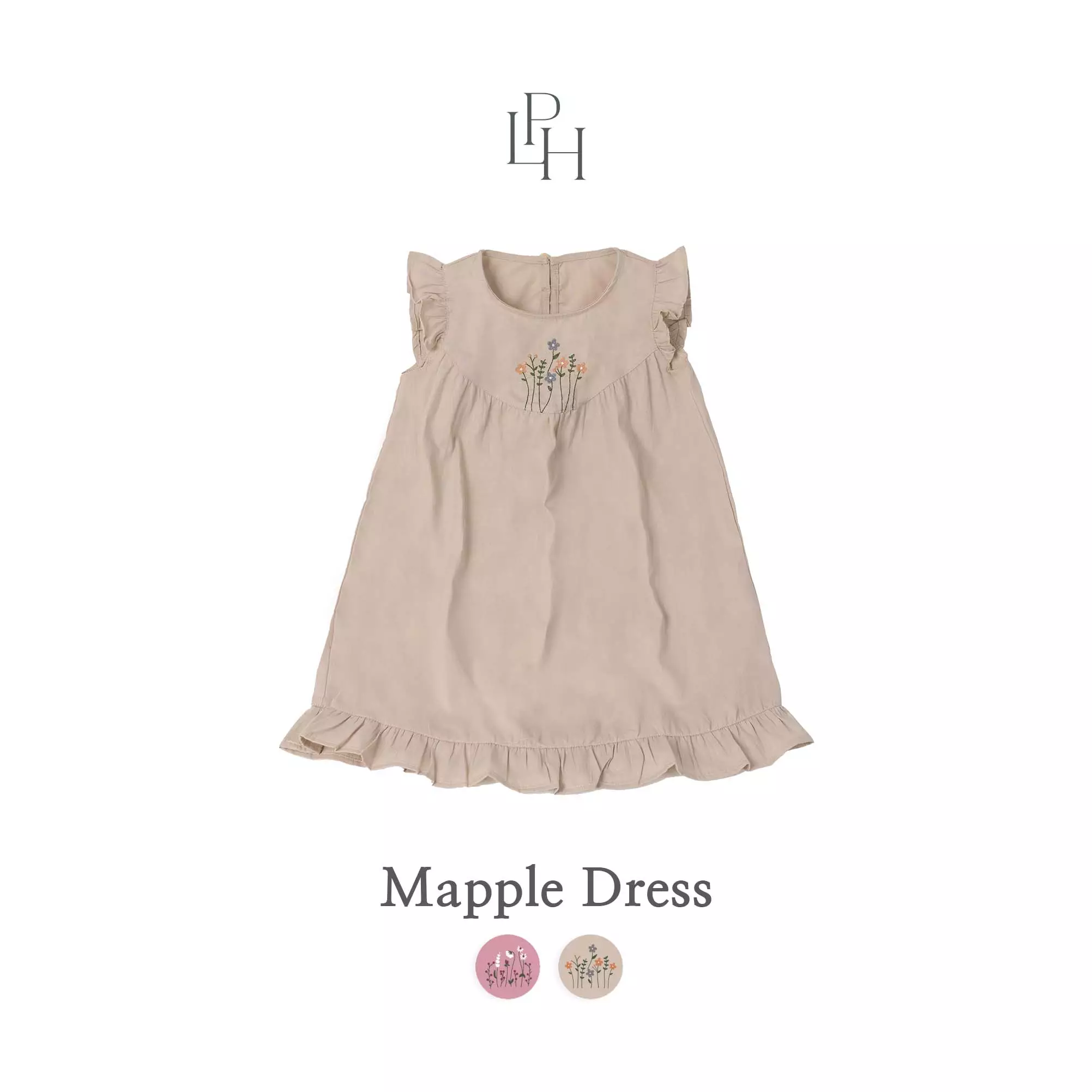Little Palmerhaus - Maple Dress (Dress Anak Perempuan) Daisy