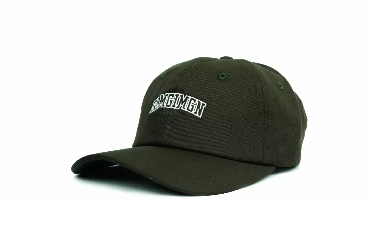 L-Curved Topi Polocaps Hat  Army