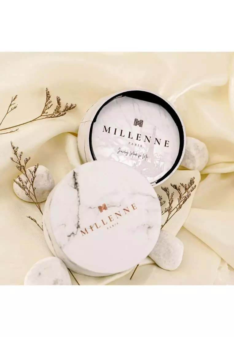 Buy Millenne MILLENNE Millennia 2000 Coin Discs Charm Rose