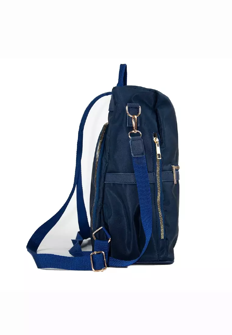 MAYONETTE Poppy Backpack - Tas Fashion Wanita - Women's Backpack - Navy