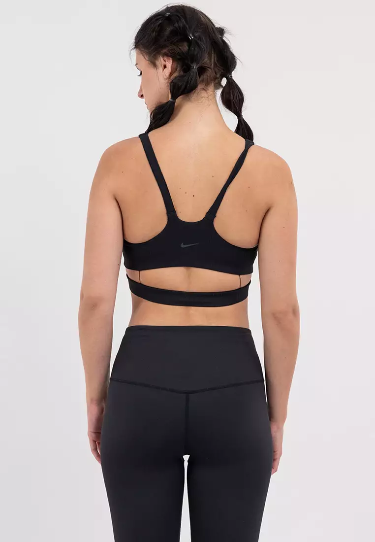 Zenvy Rib Light-Support Padded Sports Bra