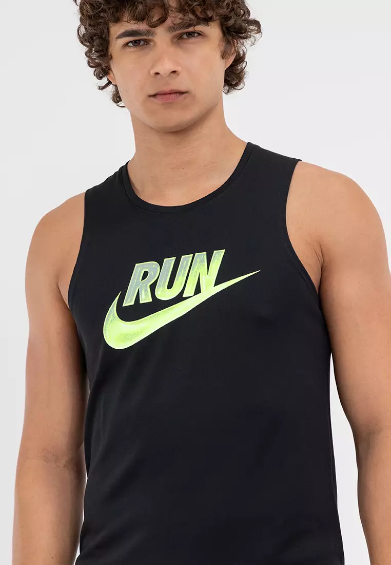 Nike Running Tank Top Mens Nike Dri Fit Running Tank Top Miler Run