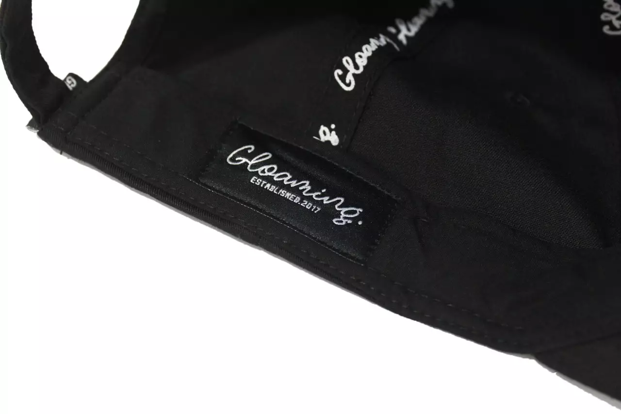 L-Curved Topi Polocaps Hat Black