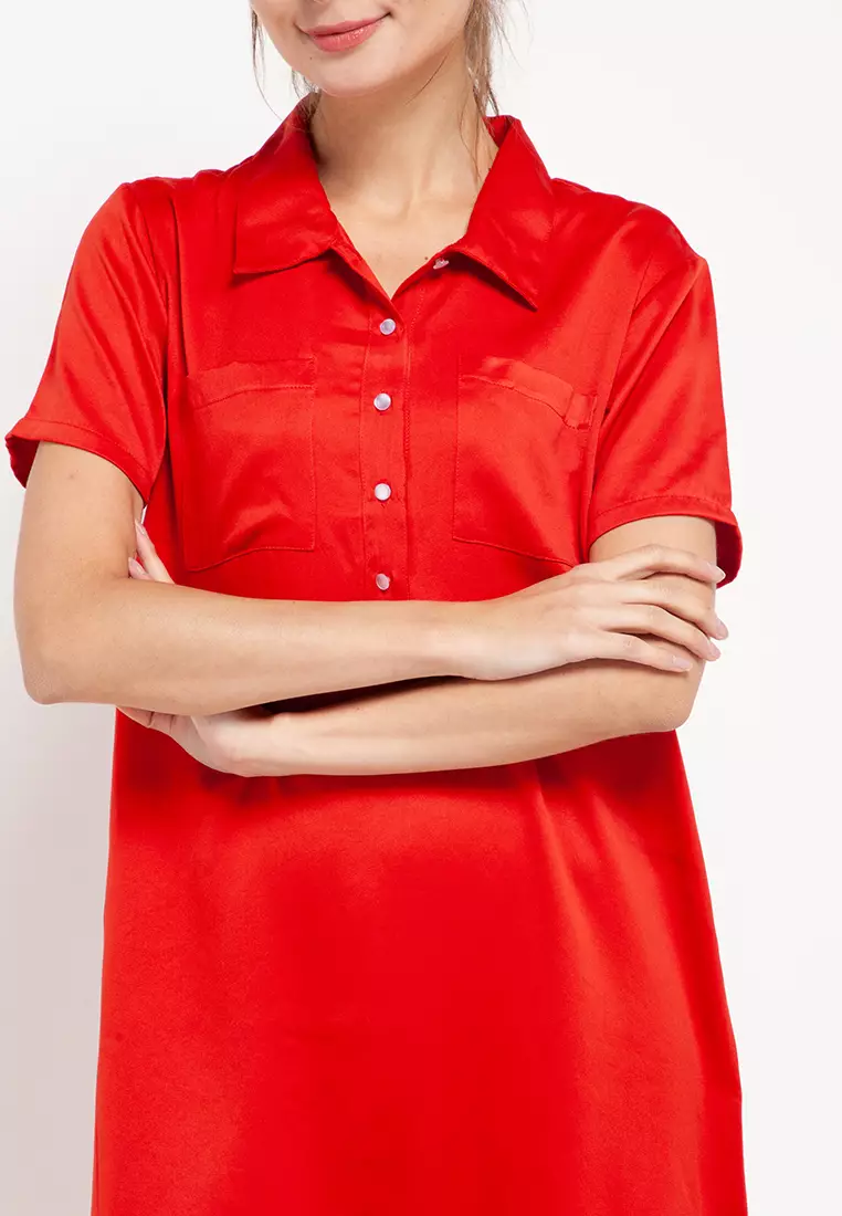 Dress Daster Satin Sleepwear