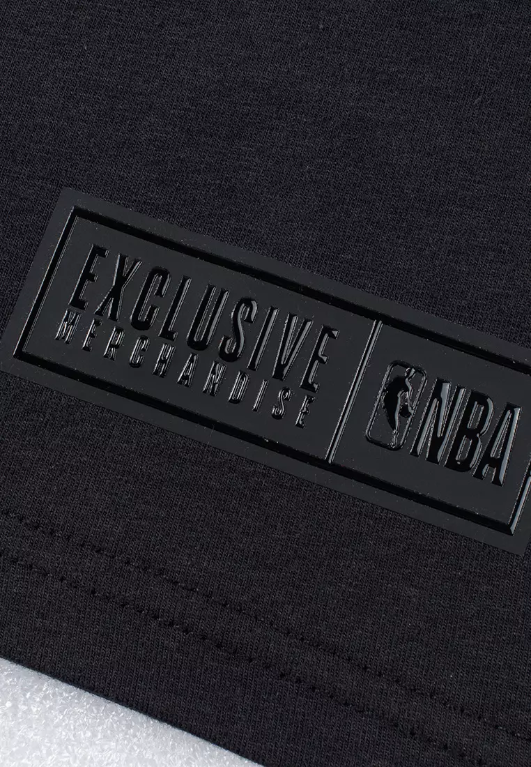 Basics Embroidered Team Logo Los Angeles Lakers Loose Fit Mens T-Shirt