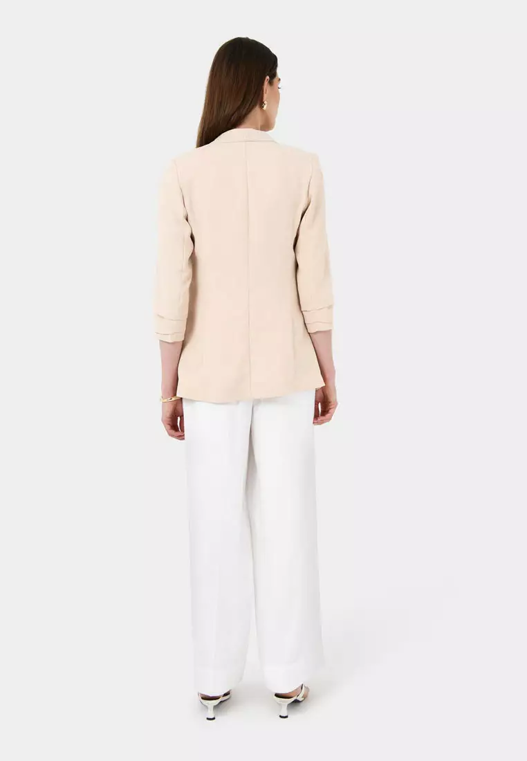 Carter 2 Collarless Blazer