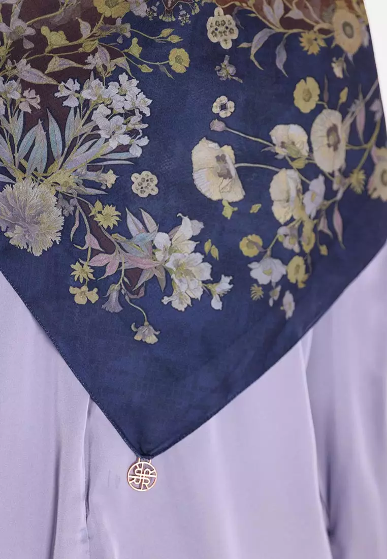 Ria Miranda Navy Namia Scarf
