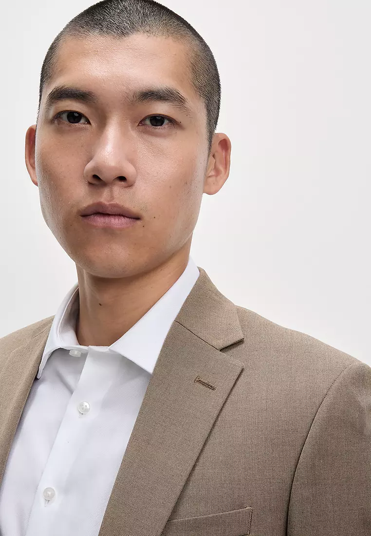 Slim Fit Stretch Suit Jacket