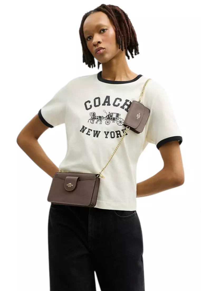 Poppy Crossbody Bag - Dark Stone