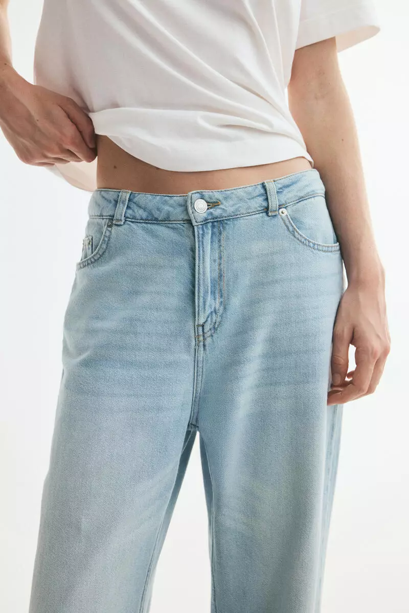 Baggy Regular Waist Jeans