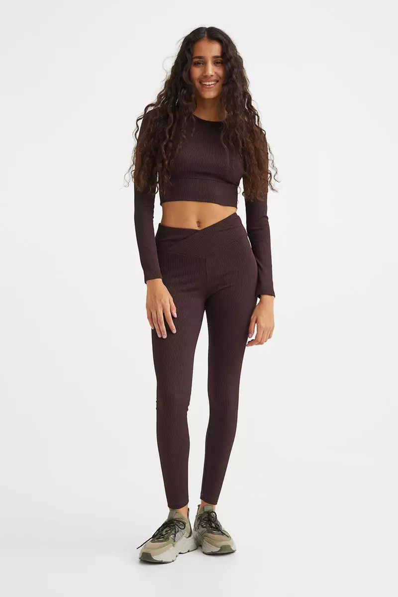 Buy H&M V-waist leggings 2024 Online