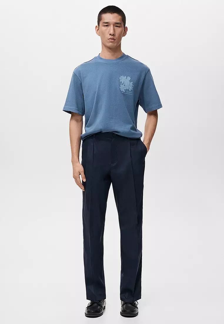 100% Cotton T-Shirt Text