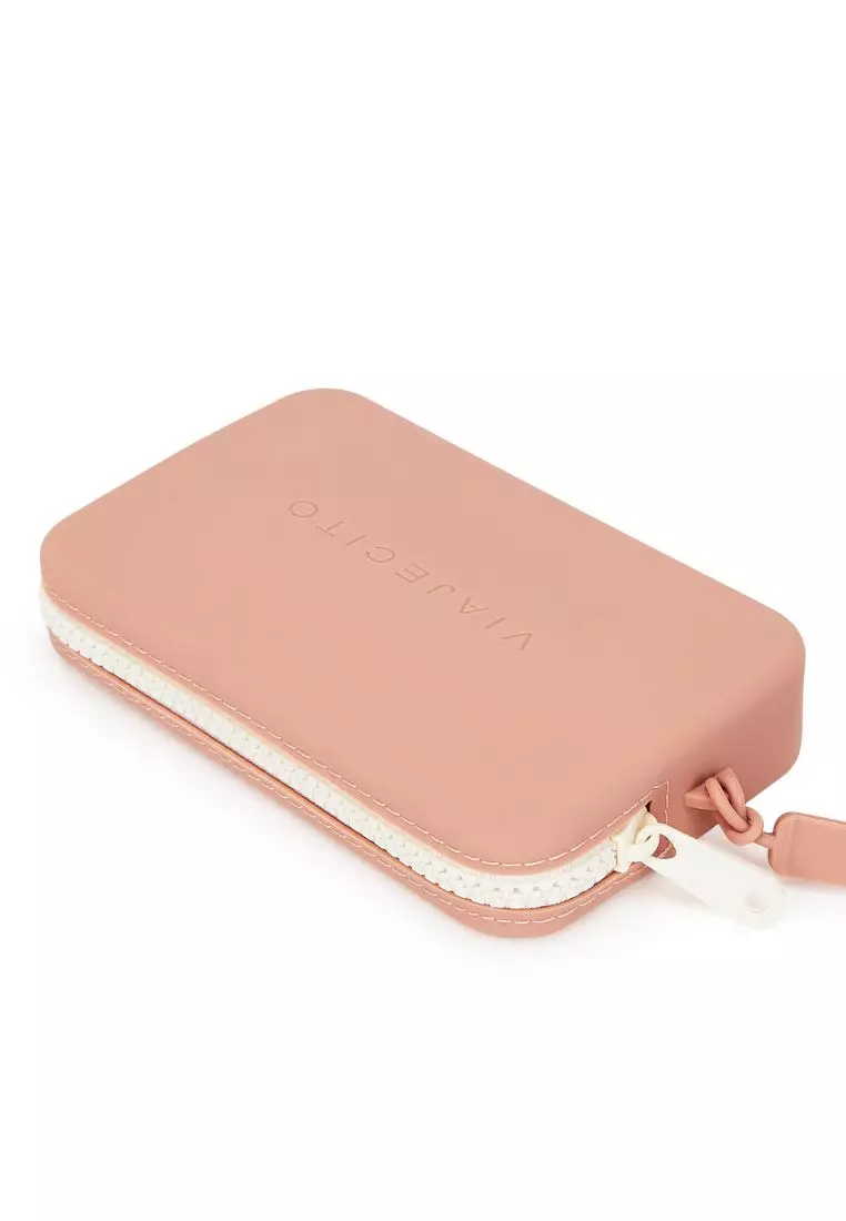 Compact Travel Pouch Mini - Smoke Pink