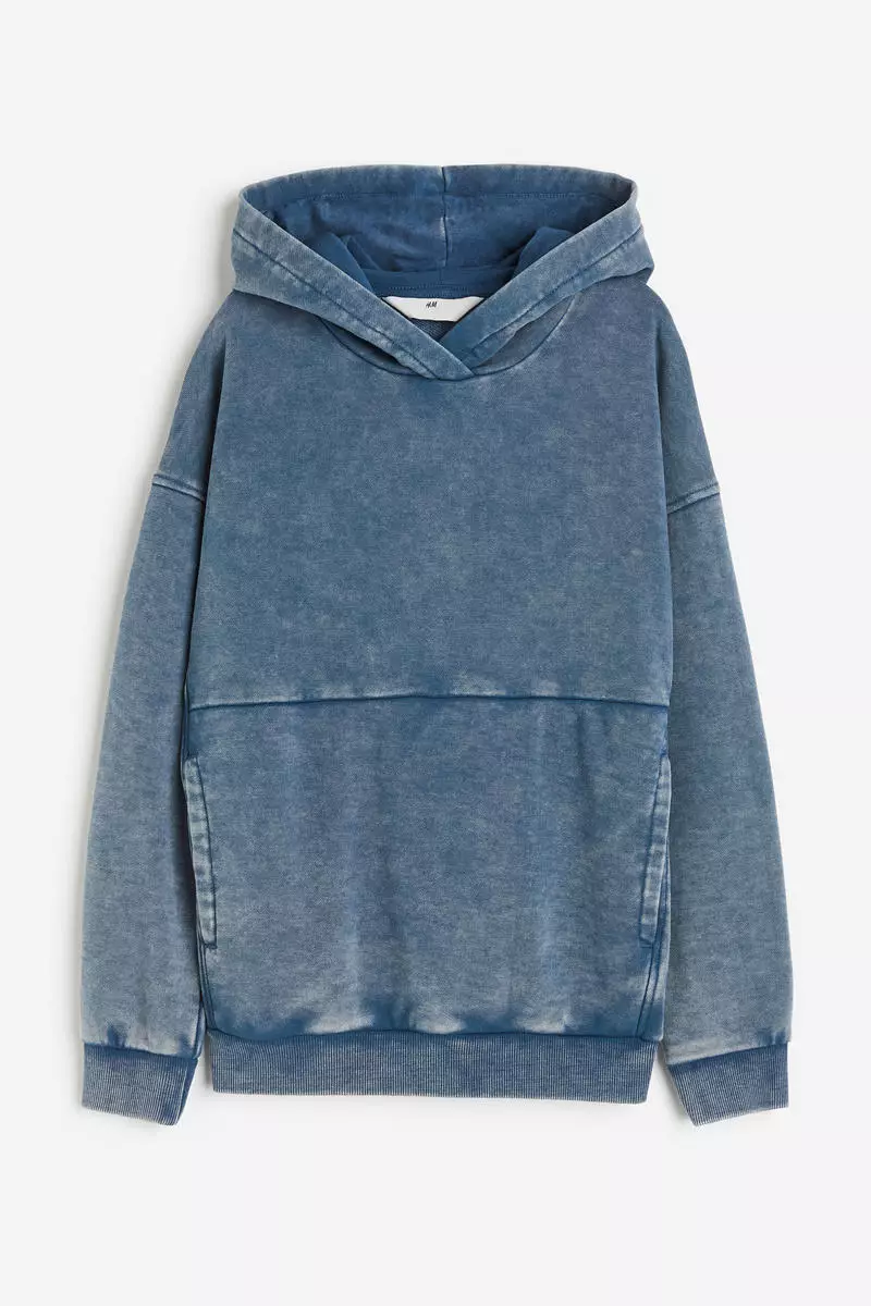 Buy H&M Washed-look hoodie 2024 Online