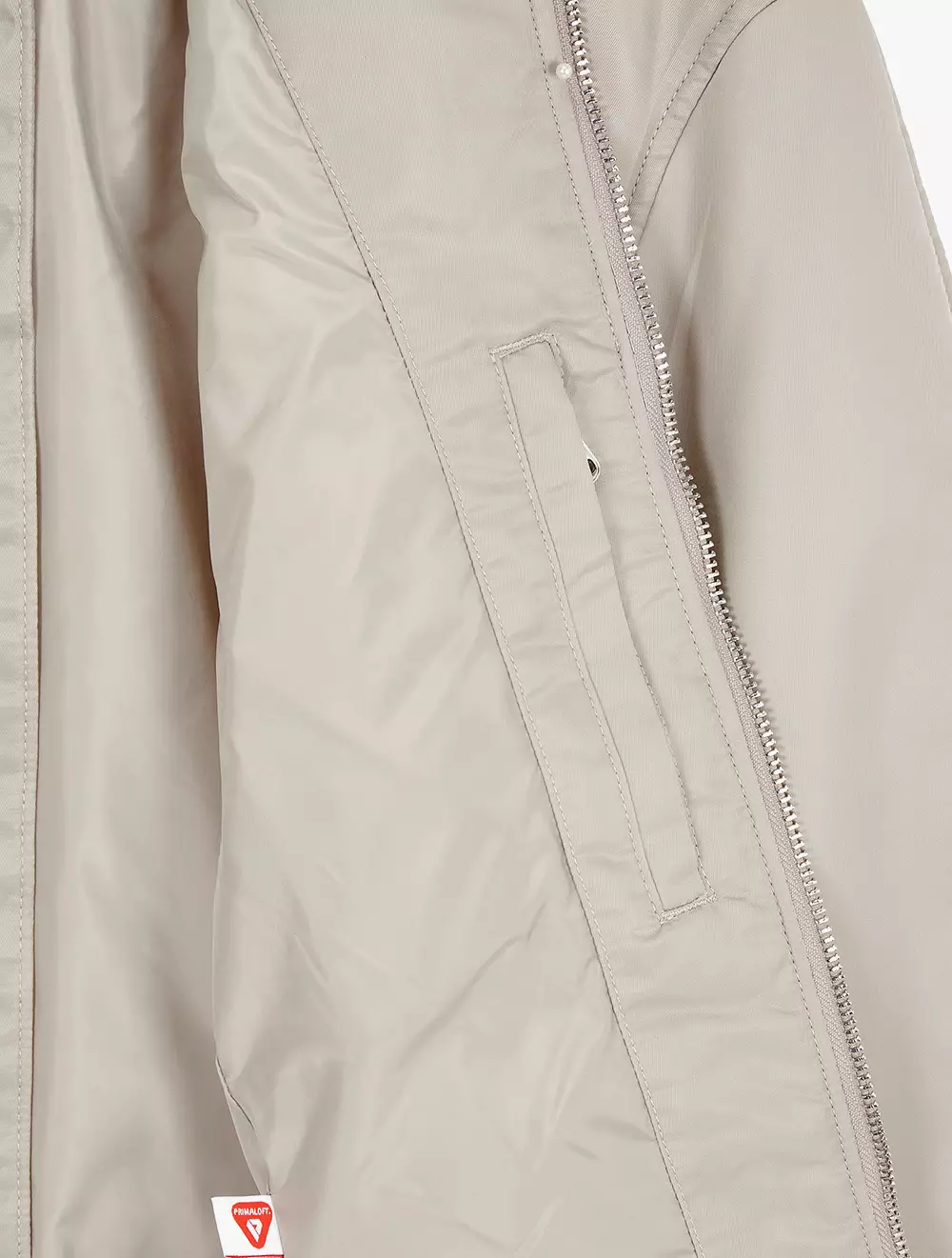 Calvin Klein - Padded Nylon Bomber Jacket - Beige - beige