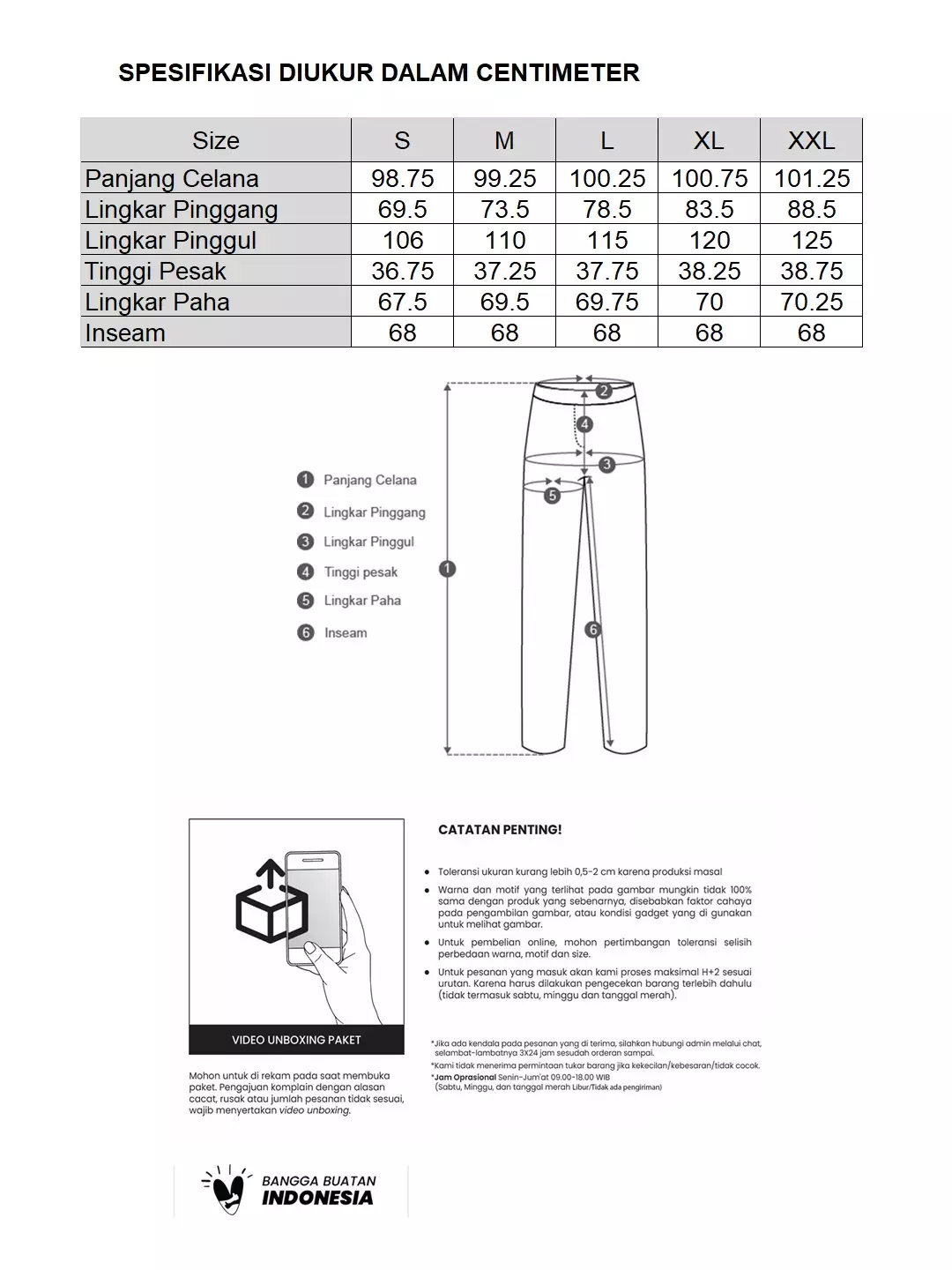 MINIMAL - Leanna - Celana Lurus Motif Floral - Pink