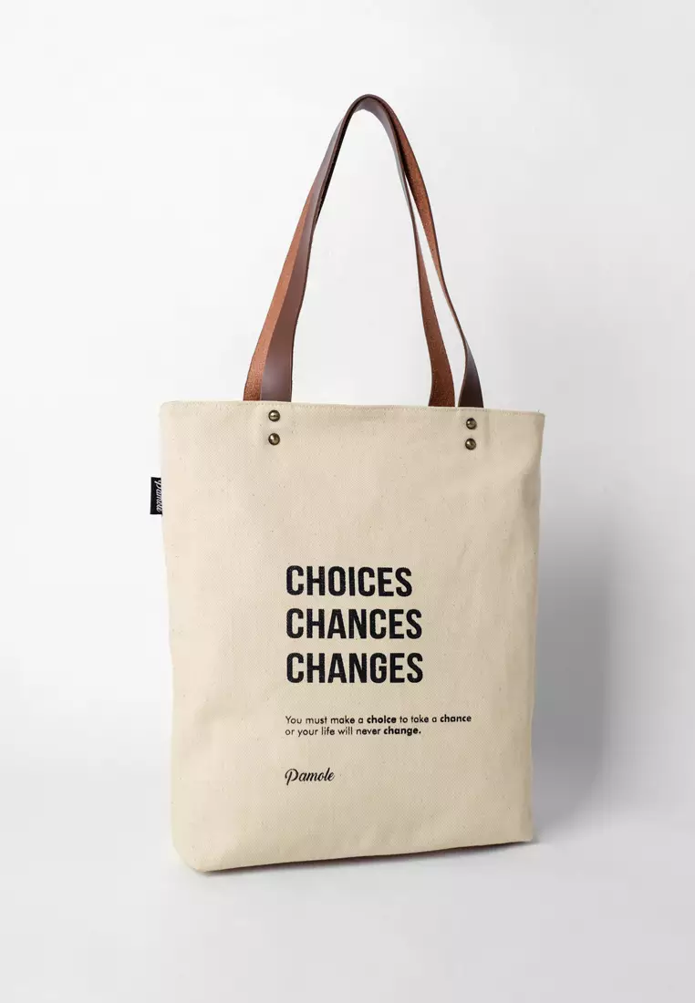 Tas Totebag Penutup Resleting Kana Series