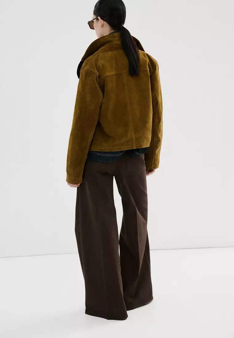 High-Waisted Wide Leg Jeans
