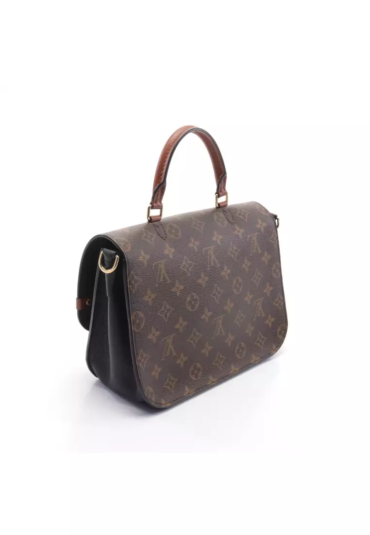 black and brown louis vuitton purse