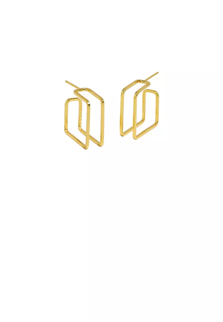Geometric 2025 square earrings