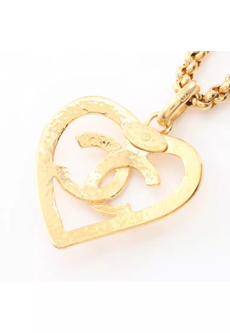 Coco chanel hot sale necklace gold