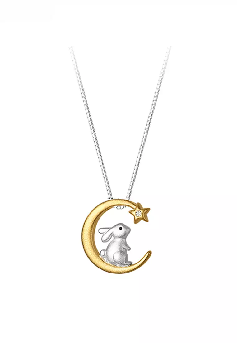 Rabbit necklace on sale