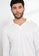 Origin by Zalora white Rib Long Sleeve Polo made from Tencel D33F3AAC79D740GS_3