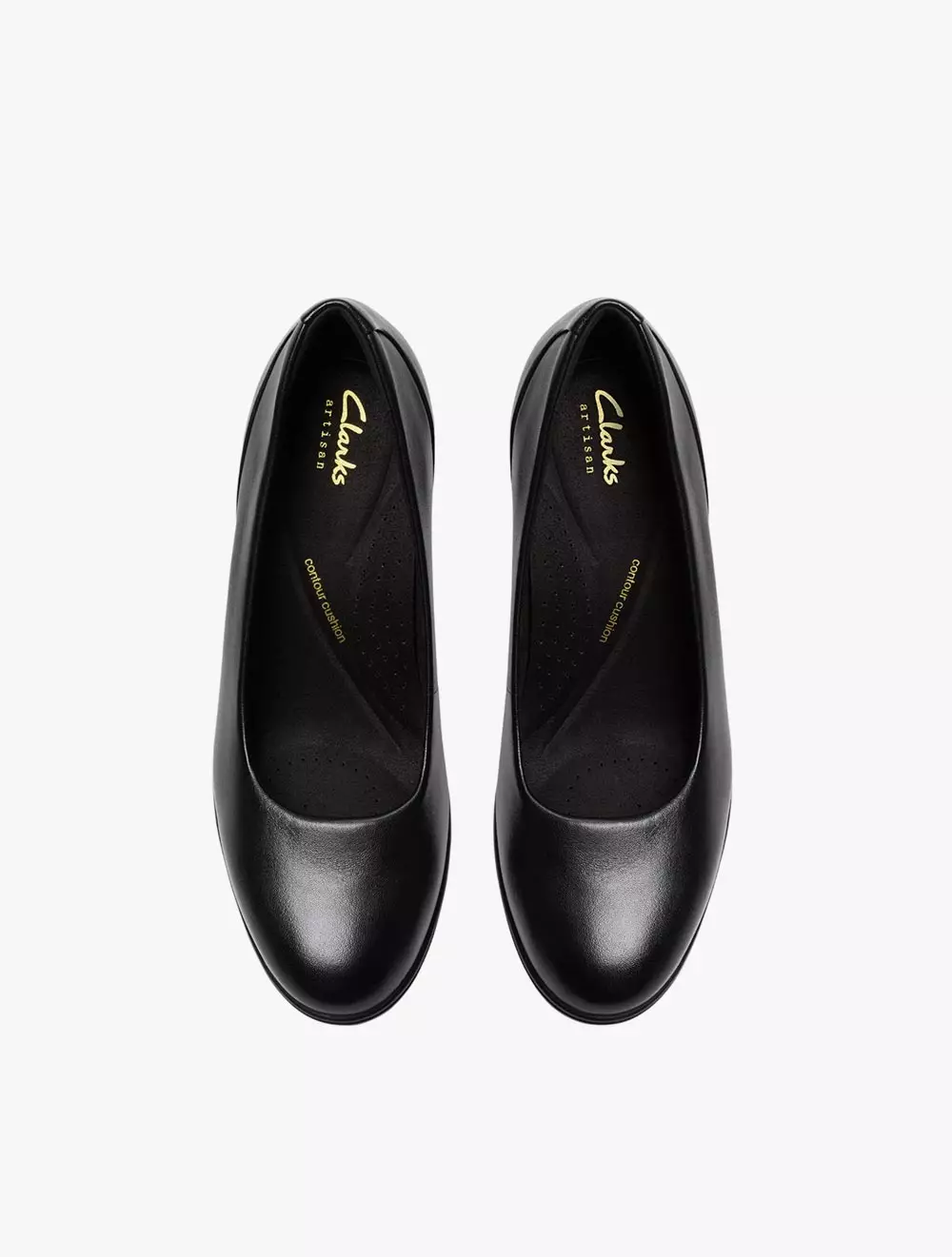 Clarks Shaya Poppy Black Leather