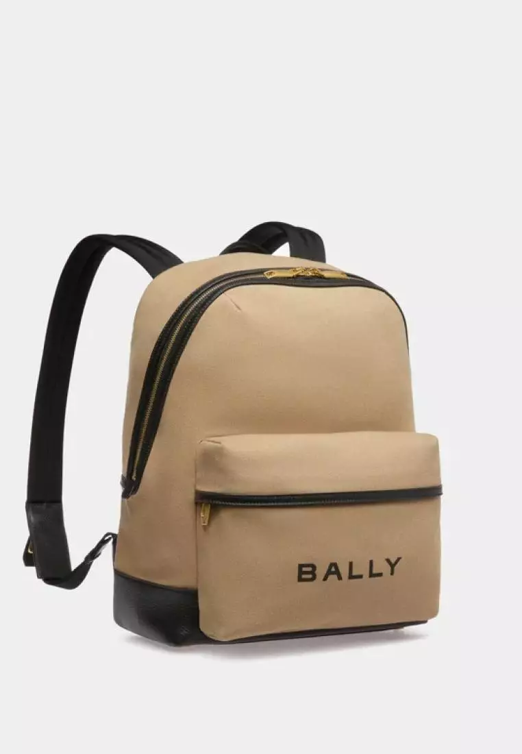 Bally Treck Backpack Sand And Black