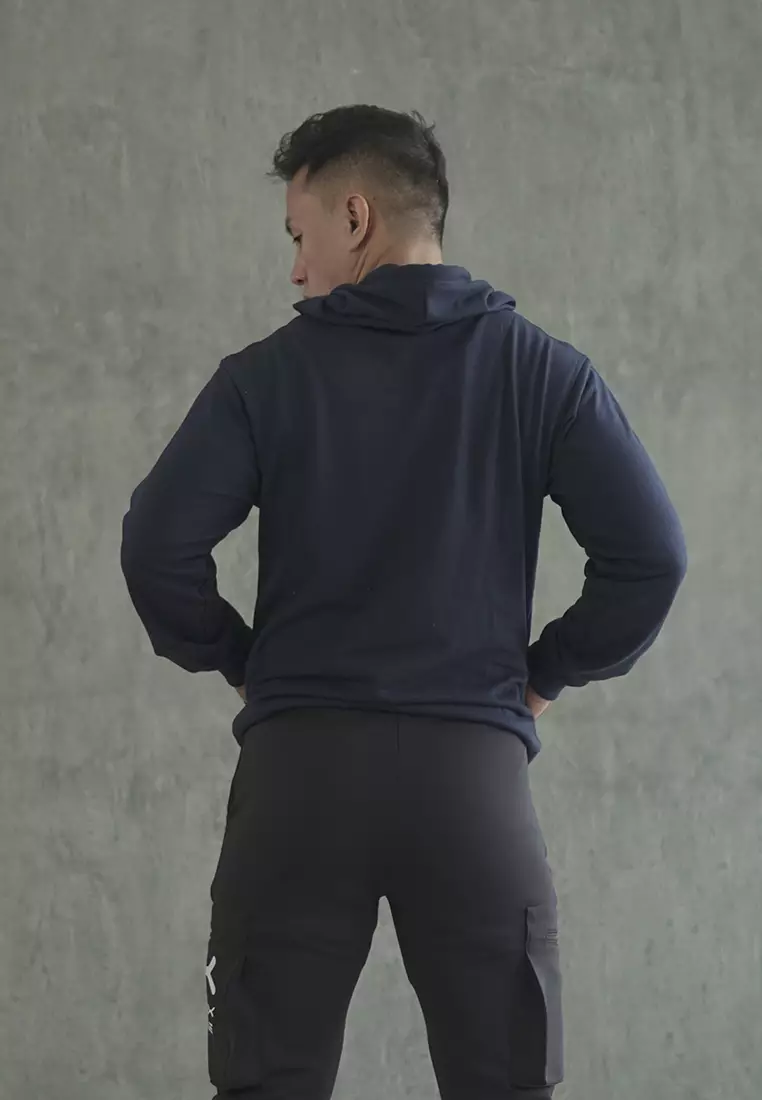 Flexzone Hoodie Pullover Essential series Navy