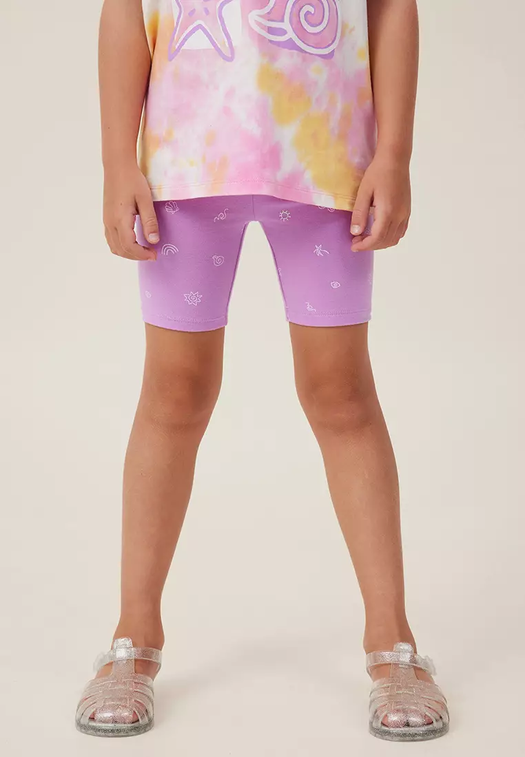 Girls cotton bike on sale shorts