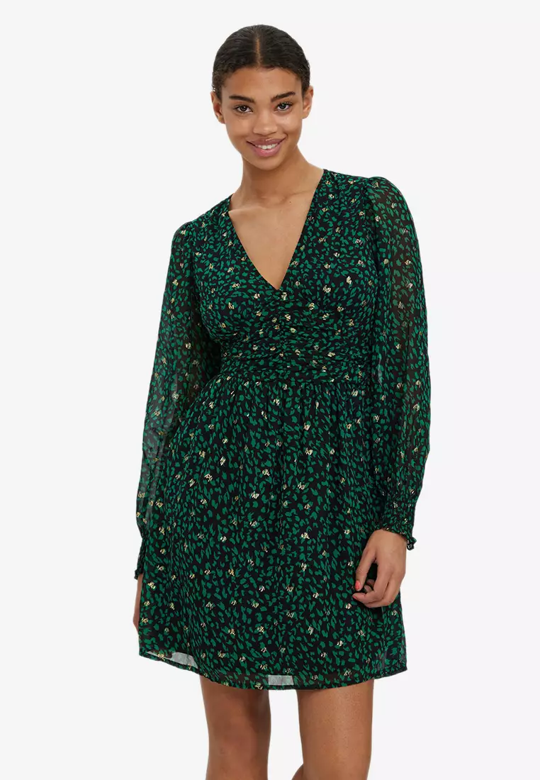 Buy Vero Moda Nini Long Sleeves Short Dress 2024 Online | ZALORA ...