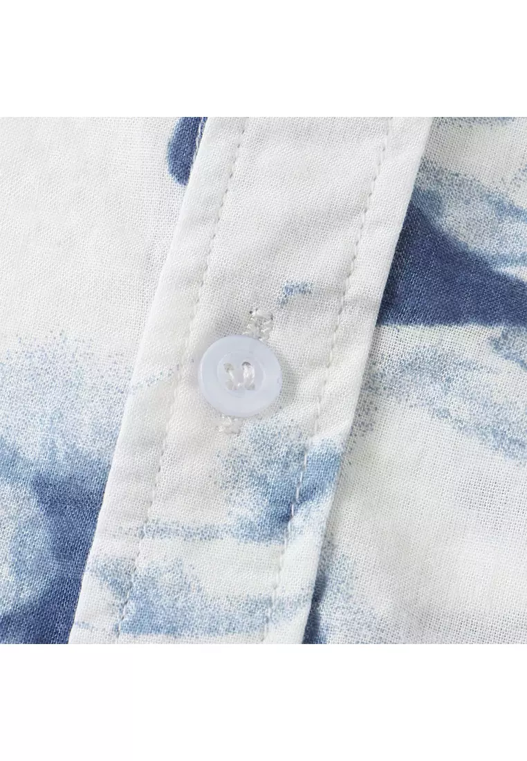 夏威夷印花短袖襯衫YL-C97