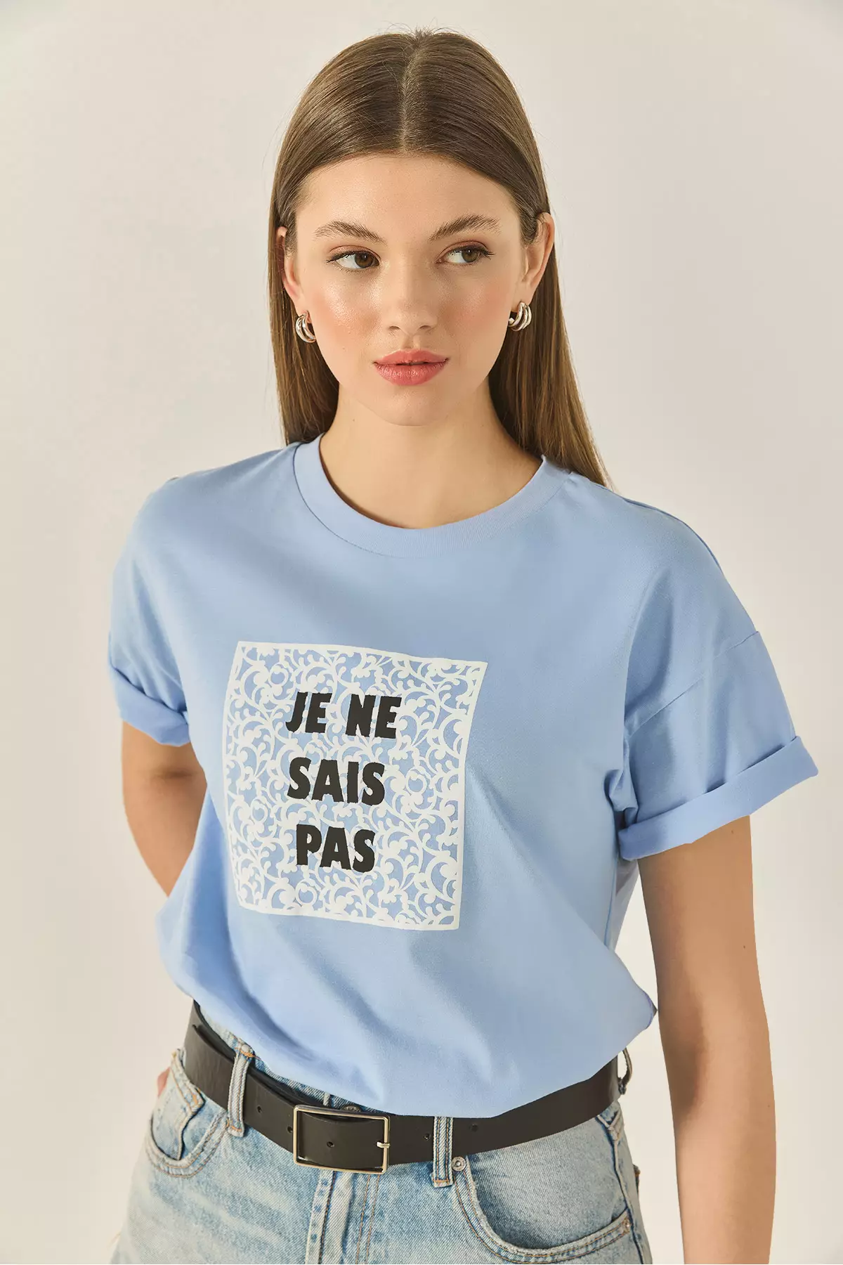 Slogan Printed T-Shirt