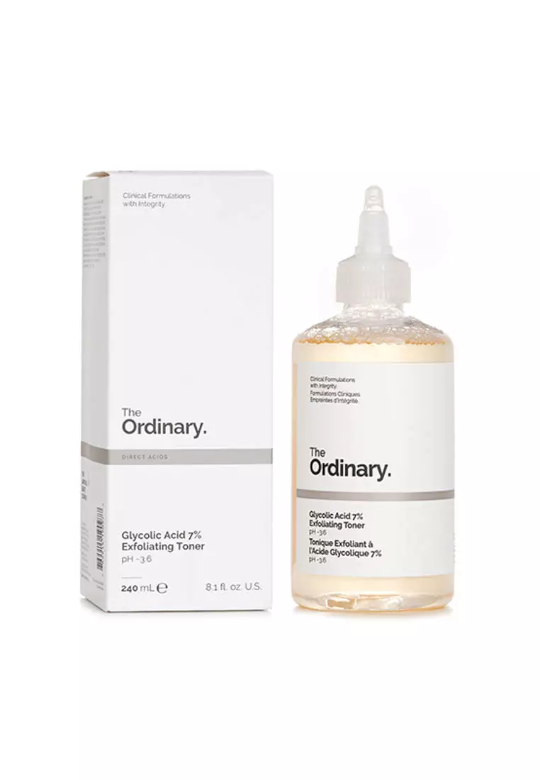 THE ORDINARY - Glycolic Acid 7% Toning Solution (Random Packaging) 240ml/8oz.